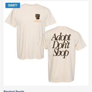Miss Peaches Adopt Don’t Shop Tee